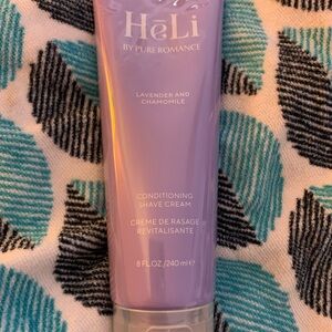 NEW sealed Heli by Pure Romance Lavender and Chamomile Conditioning Shave Cream